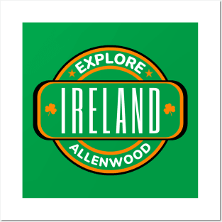 Allenwood, Ireland - Irish Town Posters and Art